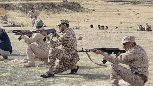 مناورة لخريجي دورة التعبئة من موظفي المسالخ بأمانة العاصمة