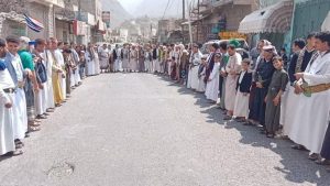 الوقفات وقفات في صنعاء تنديداً بمحاولة ترامب تهجير الفلسطينيين من أرضهم