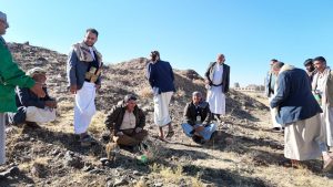 تفقد المبادرات الزراعية في مديرية سنحان وبني بهلول بصنعاء تفقد المبادرات الزراعية في مديرية سنحان وبني بهلول بصنعاء