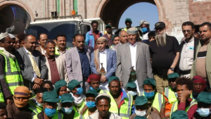 بمناسبة قدوم شهر القرآن ..تدشين حملة نظافة شاملة في  إب