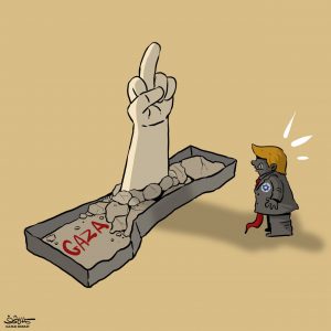 كاريكاتير.. غزة باقية أيها الصهيوني النازي الأرعن