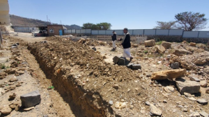 مديرية جبل المحويت1 الاطلاع على أعمال التوسعة لمنتزه الريادي السياحي بمديرية جبل المحويت