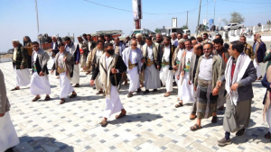 قيادة وزارة الصحة والبيئة تزور مقام الشهيد القائد في صعدة