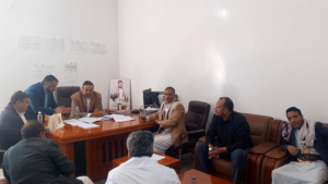 وحدة تمويل المشاريع والمبادرات الزراعية والسمكية 1 عُباد يرأس اجتماعًا لمناقشة العمل بوحدة تمويل المشاريع والمبادرات الزراعية والسمكية بالأمانة