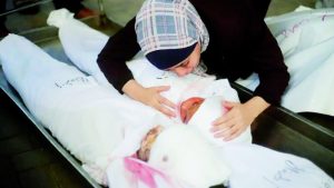 IMG_20250213_001717_300 ناجيات من الإبادة فقدن أبناءهن.. جريمة الإبادة الجماعية مستمرة في قلوب الأمهات