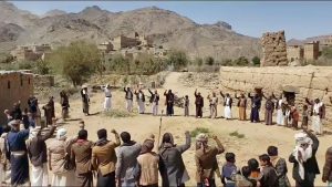 IMG_20250221_193558_250 وقفات في مأرب تأكيداً على الجهوزية ونصرة للشعب الفلسطيني