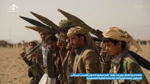 صور | وقفة قبلية لقبائل نهم تحت شعار “شعار مواجهة العدوان الأمريكي البريطاني الإسرائيلي ورفضاً لتهجير أبناء غزة ونصرة للقضية الفلسطينية – صنعاء 18-08-1446 | 16-02-2025