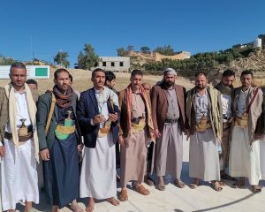 وفد مؤسسة درب الإحسان يزور مرقد الشهيد القائد ويجوب معالم صعدة التاريخية