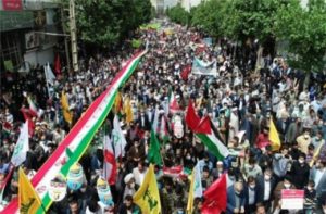  إيران تشهد مسيرات حاشدة في يوم القدس العالمي
