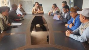 مناقشة مستوى تنفيذ وإنجاز المشاريع في أمانة العاصمة