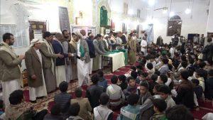 تكريم 145 طالباً متفوقاً في مدارس جيل القرآن بالصافية في الأمانة