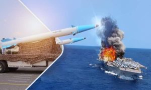 للمرة الثالثة خلال 24 ساعة.. القوات المسلحة تشتبك مع القطع الحربية الأمريكية وعلى رأسِها حاملةُ الطائراتِ “ترومان”