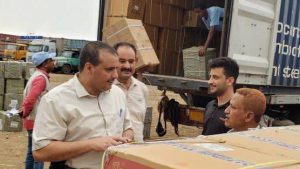 تفقد سير العمل في فرع هيئة المواصفات والمقاييس بالحديدة