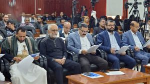 وزارة الصحة تكشف في مؤتمر صحفي آثار العدوان والحصار خلال 10 سنوات