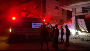 مصادر فلسطينية: 13 شهيدًا على الأقل وأكثر من 50 جريحًا كحصيلة أولية جراء قصف العدو الإسرائيلي الغادر لقطاع غزة