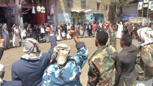 وقف وقفات شعبية في إب تنديداً بالعدوان الصهيوني على غزة