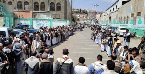 حجة تشهد وقفات تأكيداً على الاستمرار في نصرة فلسطين