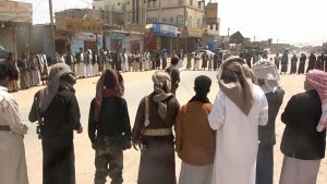 IMG_20250315_003013_906 وقفات في الجوف تأييداً لقرارات السيد القائد نصرة لفلسطين