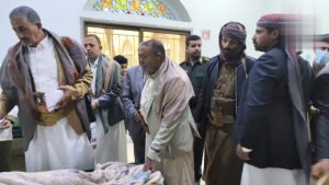 تفقد أحوال الجرحى في مستشفيي ذمار العام والوحدة التعليمي الجامعي