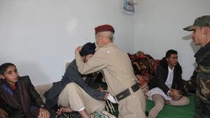 زيارة جرحى القوات المسلحة في مستشفى الشرطة ومركز ابن الهيثم بالأمانة