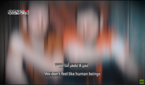 القسام تعرض فيديو جديد لأسيرين بعنوان “قريبا.. الوقت ينفد”