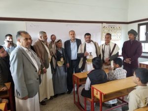 وكيل وزارة التربية يتفقد سير اختبارات الشهادة الأساسية العامة في البيضاء
