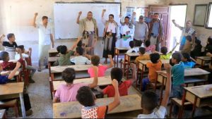 تفقد سير الأنشطة والدورات الصيفية بالحديدة