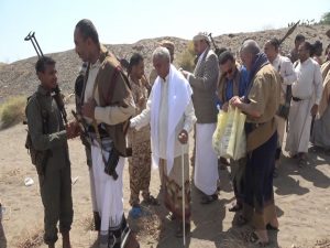 الزيارة زيارة عيدية للمرابطين في الحديدة بمناسبة عيد الفطر