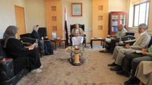 اللواء الموشكي في لقائه ببعثة الأمم المتحدة: خسارة أمريكا في عدوانها وتصعيدها على اليمن ستكون كارثية