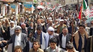 المحويت أبناء المحويت يحتشدون في 71 مسيرة تأكيدا على الثبات في مواجهة التصعيد الأمريكي الاسرائيلي