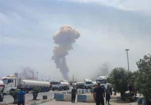 صورة عاجلة.. إنفجار ضخم جنوب إيرن يسفر عن 400 مصاب كحصيلة أولية “تفاصيل”