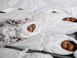 “البرش”: العدو الصهيوني يتعمد إبادة النسل الفلسطيني
