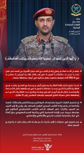 بيان إسقاط الطائرة الأمريكية الثانية MQ-9 في سماء صنعاء خلال 24 ساعة