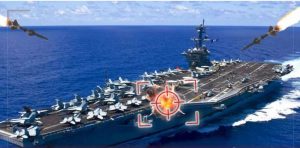 حاملة الطائرات “فينسون” في بحر العرب.. الترحيب بالطريقة اليمنية