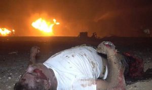 تواصل الإدانات المحلية لجريمة العدو الأمريكي في ميناء راس عيسى