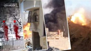 القسام توقع مقتلة في صفوف العدو إثر تفجير منزل مفخخ