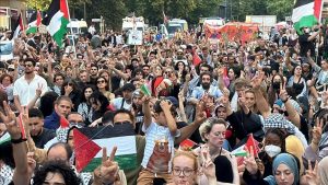 احتجاجات في لويزيانا للمطالبة بالإفراج عن الطالب الفلسطيني محمود خليل