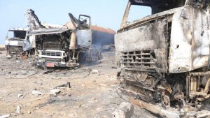 اتحاد ملاك المحطات البترولية يدين العدوان الأمريكي على ميناء رأس عيسى