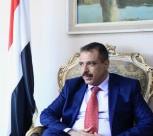 وزير الخارجية جمال عامر وزير الخارجية يلتقي رئيس مؤسسة موانئ البحر الأحمر ومدير شركة صافر