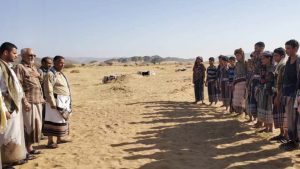 تفقد أحوال المرابطين في جبهة الجوبة بمأرب