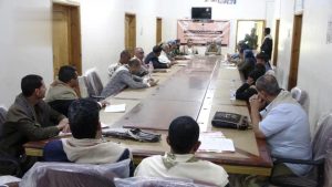 IMG-20250402-WA0025 اجتماع في الضالع لمناقشة الاستعدادات لاختبارات الشهادة العامة