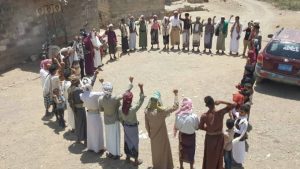 IMG-20250404-WA0001 محافظة صنعاء تشهد وقفات جماهيرية تنديدا باستمرار المجازر الصهيوني بغزة