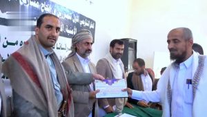 تكريم القيادات التنموية والمُبرزين في إنجاح المبادرات بالمحويت