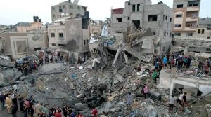 IMG-20250413-WA0010 مرصد حقوقي: تدمير المستشفى المعمداني في غزة جريمة بشعة