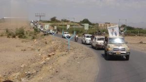 تشييع جثمان الشهيد المقدم محمد الورد في مديرية بني حشيش