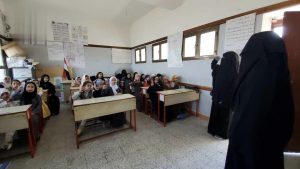 تفقد أنشطة الدورات الصيفية للطالبات  في عدد من مديريات حجة