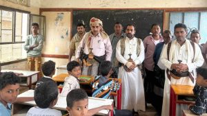 IMG-20250415-WA0026 البشري يتفقد سير الأنشطة والدورات الصيفية في مديرية الزهرة