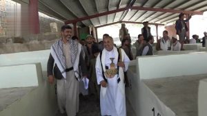 IMG-20250415-WA0028 هيئة الأوقاف تفتتح السوق المركزي في حجة