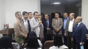 الاطلاع على سير الأداء في مركز القلب بمستشفى الكويت الجامعي