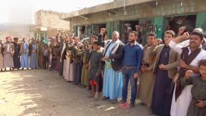 IMG-20250427-WA0020 قبائل مخلاف سارع بالمحويت تعلن الجهوزية لمواجهة العدو الأمريكي